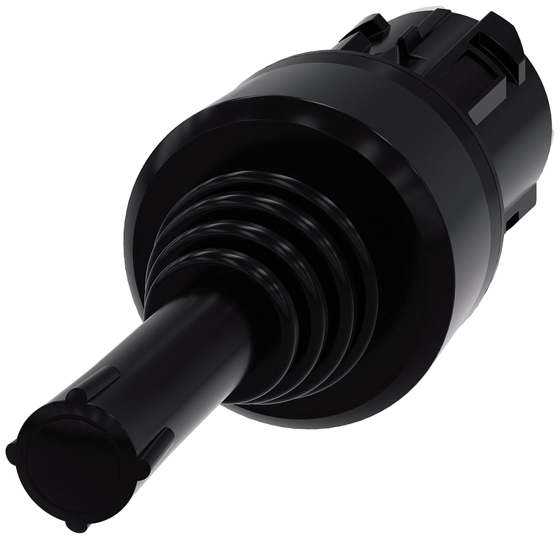 SIEMENS 3SU1000-7AB10-0AA0 Coordinate switch, 22 mm, round, plastic, black, vertical latching