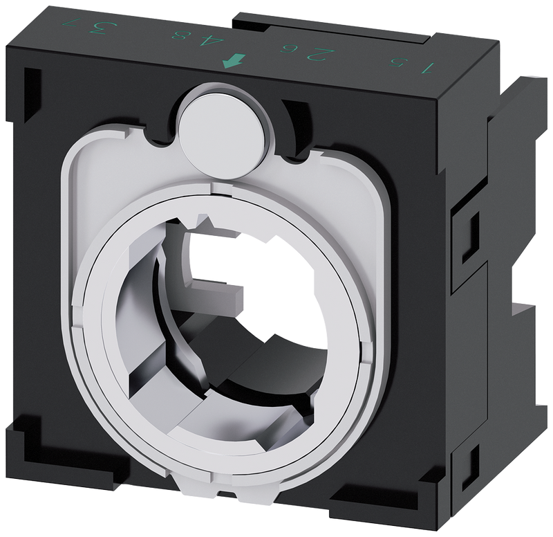 SIEMENS 3SU1500-0BA10-0AA0 Holder for 4 modules, plastic