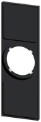 SIEMENS 3SU1900-0AL10-0AA0 Label holder for coordinate switch, black, for label size 27x27 mm