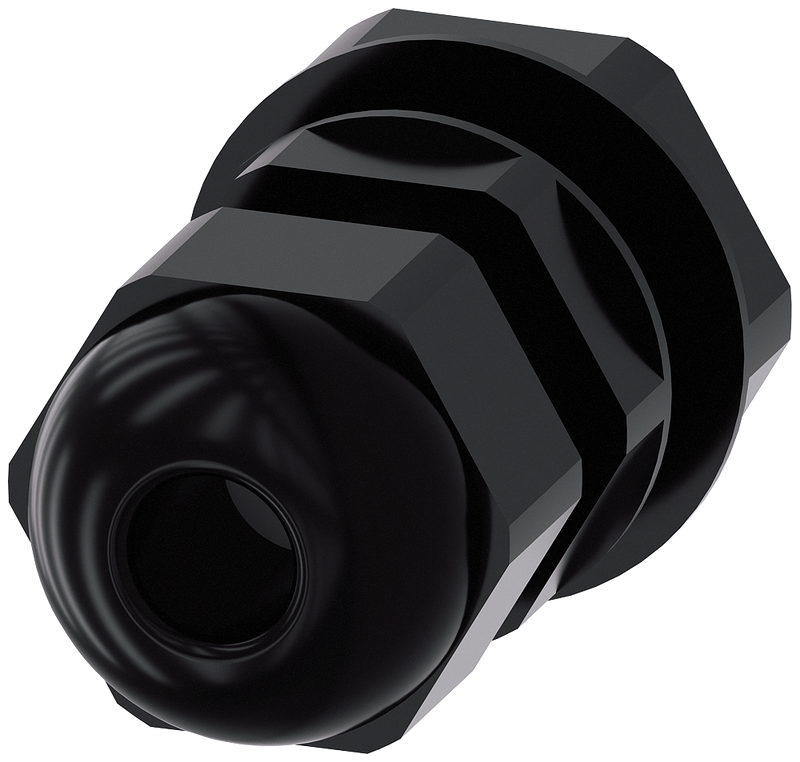 SIEMENS 3SU1900-0HH10-0AA0 Metric screw fastening M25 with hexagon nut for enclosure