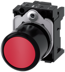 SIEMENS 3SU1200-0EB20-0AA0 Pushbutton, 22 mm, round, plastic, red, button