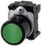 SIEMENS 3SU1200-0EB40-0AA0 Pushbutton, 22 mm, round, plastic, green, button
