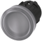 SIEMENS 3SU1001-6AA70-0AA0 Indicator light, 22 mm, round, plastic, clear, lens, smooth