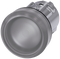 SIEMENS 3SU1051-6AA70-0AA0 Indicator light, 22 mm, round, metal, high gloss, clear, lens, smooth