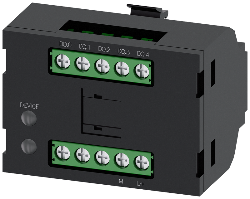 SIEMENS 3SU1400-1GC10-1AA0 Electronic module for ID key-operated switch, black, operating voltage 24 V DC