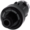 SIEMENS 3SU1000-4WS10-0AA0 ID-key-operated switch, 22 mm, round, plastic, black, RFID, actuating angle 3x45?