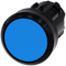 SIEMENS 3SU1000-0AB50-0AA0 Pushbutton, 22 mm, round, plastic, blue, button