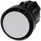 SIEMENS 3SU1000-0AB60-0AA0 Pushbutton, 22 mm, round, plastic, white, button