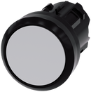 SIEMENS 3SU1000-0AB80-0AA0 Pushbutton, 22 mm, round, plastic, gray, button