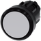 SIEMENS 3SU1000-0AB80-0AA0 Pushbutton, 22 mm, round, plastic, gray, button