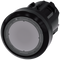 SIEMENS 3SU1001-0AA70-0AA0 Pushbutton, illuminated, 22 mm, round, plastic, clear, button