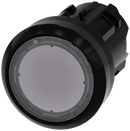 SIEMENS 3SU1001-0AB70-0AA0 Pushbutton, illuminated, 22 mm, round, plastic, clear, button