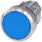 SIEMENS 3SU1050-0AA50-0AA0 Pushbutton, 22 mm, round, metal, high gloss, blue, button