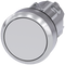 SIEMENS 3SU1050-0AA60-0AA0 Pushbutton, 22 mm, round, metal, high gloss, white, button