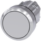 SIEMENS 3SU1050-0AB80-0AA0 Pushbutton, 22 mm, round, metal, high gloss, gray, button