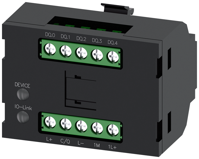 SIEMENS 3SU1400-1GE10-1AA0 Electronic module for ID keyswitch, freely programmable, black, 24 V DC