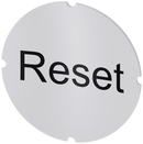 SIEMENS 3SU1900-0AB71-0DU0 Inscription plate for illuminated pushbutton, round, milky, labeling: Reset