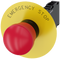 SIEMENS 3SU1100-1HA20-1FG0 Emergency stop mushroom pushbutton, 22 mm, round, plastic, red, 1 NO + 1 NC