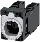 SIEMENS 3SU1501-1AG60-1LA0 Holder for 3 modules, 1 NO + 1 NC, 1 NO + 1 NC, LED module, white, 6-24 V AC/DC