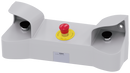 SIEMENS 3SU1853-3NB00-1AA1 Two-hand operation console for command devices, 22 mm, round