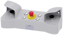 SIEMENS 3SU1853-3NB00-1AD1 Two-hand operation console for command devices, 22 mm, round, 2x1 NO + 1 NC