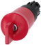 SIEMENS 3SU1000-1HQ20-0AA0 Emergency stop mushroom pushbutton, 22 mm, round, plastic, red, with O.M.R. lock