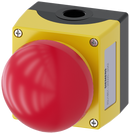 SIEMENS 3SU1851-2NG00-2AA2 Enclosure for command devices 22 mm round, enclosure material metal enclosure top part yellow