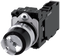 SIEMENS 3SU1150-4BF11-1FA0 Key-operated switch RONIS, 22 mm, round, metal, high gloss, key removal O+I