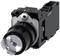 SIEMENS 3SU1100-4BF11-1FA0 Key-operated switch RONIS, 22 mm, round, plastic, key removal O+I, 1 NO + 1 NC