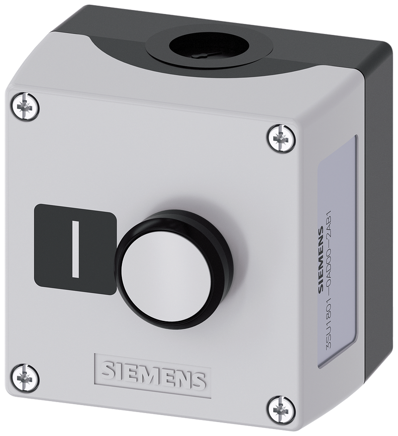 SIEMENS 3SU1801-0AD00-2AB1 Enclosure for command devices, 22 mm, round
