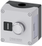 SIEMENS 3SU1851-0AD00-2AB1 Enclosure for command devices, 22 mm, round