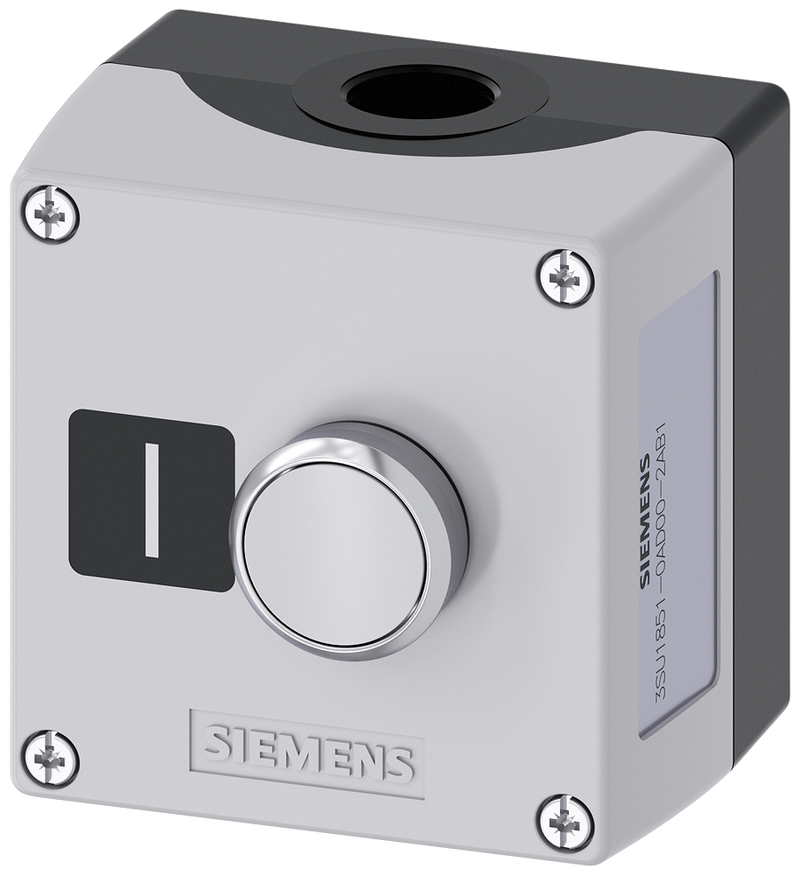SIEMENS 3SU1851-0AD00-2AB1 Enclosure for command devices, 22 mm, round