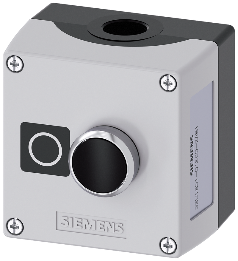 SIEMENS 3SU1851-0AE00-2AB1 Enclosure for command devices, 22 mm, round
