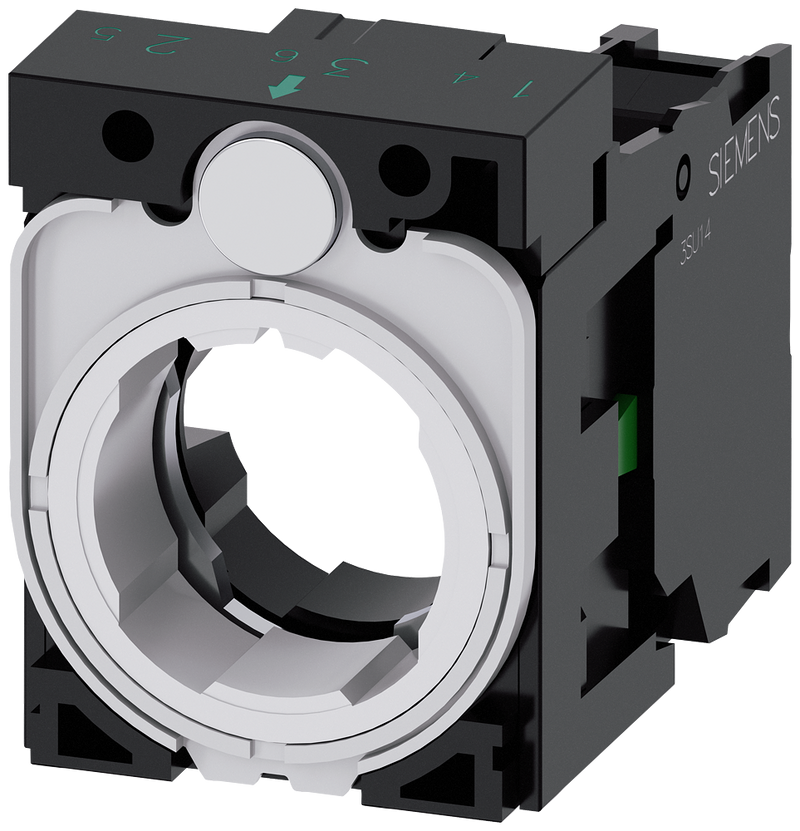 SIEMENS 3SU1500-1AA10-1BA0 Holder for 3 modules, 1 NO