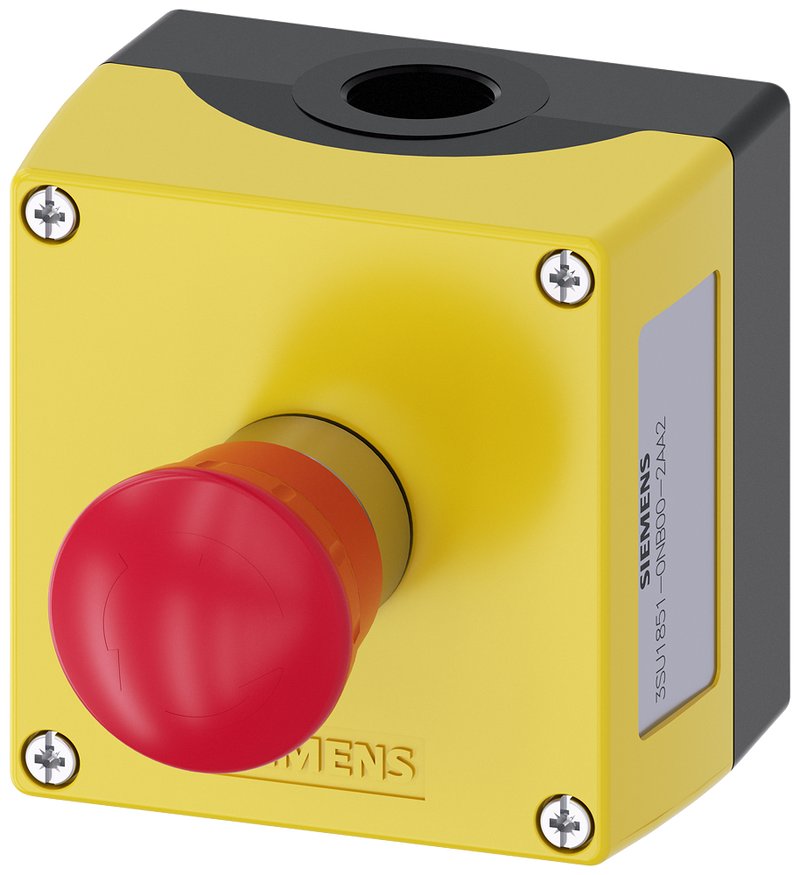 SIEMENS 3SU1851-0NB00-2AA2 Enclosure for command devices, 22 mm, round