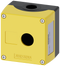 SIEMENS 3SU1851-0AA00-0AB2 Enclosure for command devices, 22 mm, round, metal, yellow, 1 command point