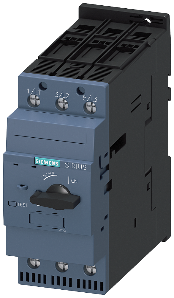 SIEMENS 3RV2332-4JC10 Circuit breaker, S2, for starter assembly 65 A, short-circuit release 845 A