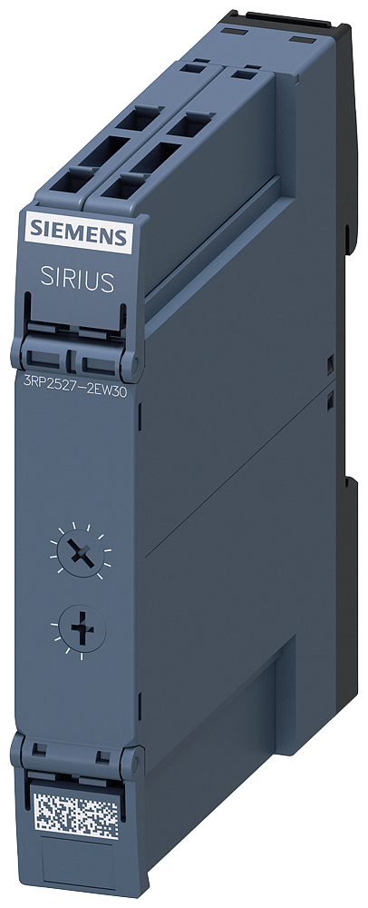SIEMENS 3RP2527-2EW30 Timing relay, ON-delay, 1 NO, 2-wire 4 time ranges 0.05-240s