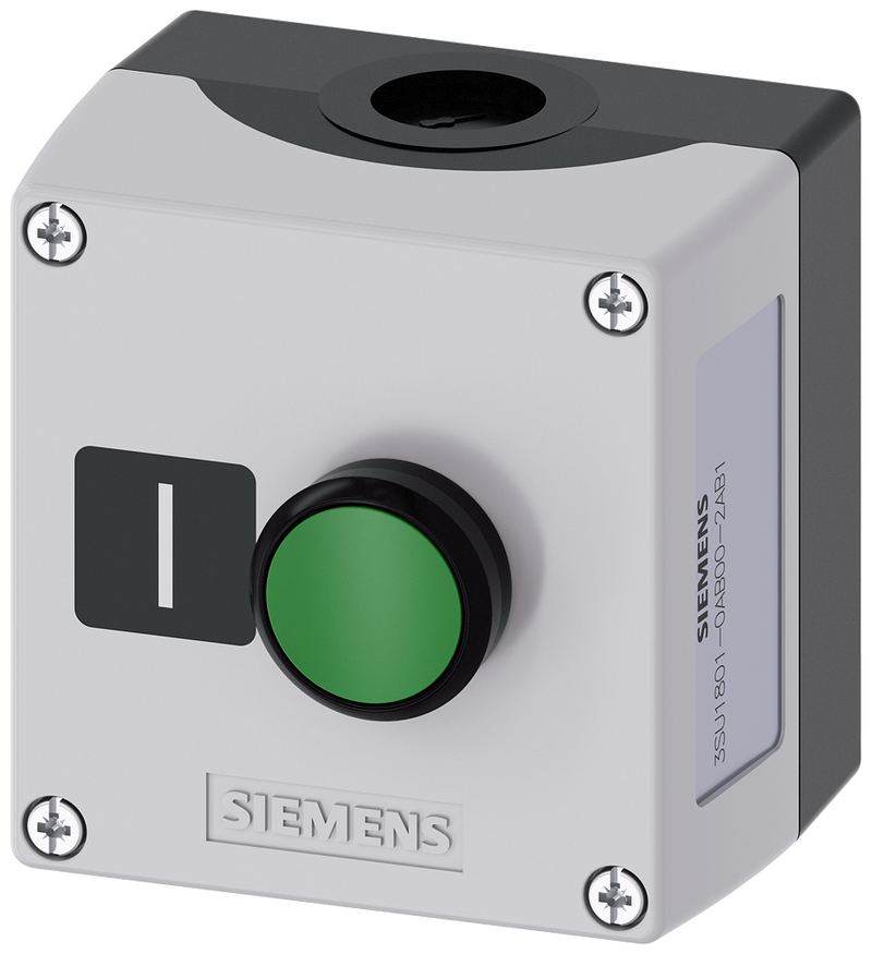 SIEMENS 3SU1801-0AB00-2AB1 Enclosure for command devices, 22 mm, round