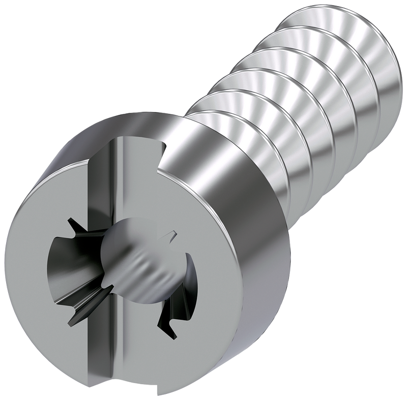 SIEMENS 3SU1950-0KK80-0AA0 Grounding screw for metal holder, grounding of metal actuators during installation