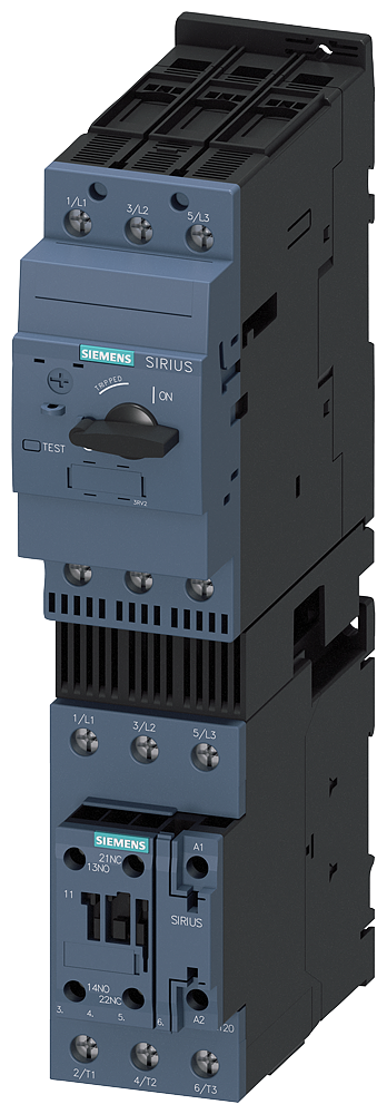 SIEMENS 3RA2150-4VA36-0AP0 Load feeder, direct starter, S2, 35-45 A, 230 V AC/50 Hz, 150 kA