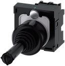 SIEMENS 3SU1100-7AB10-1NA0 Coordinate switch, 22 mm, round, plastic, black, vertical latching