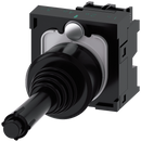 SIEMENS 3SU1100-7BD10-1NA0 Coordinate switch, 22 mm, round, plastic, black, vertical, 1 NO, 1 NO