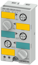 SIEMENS 3RK1405-0BQ20-0AA3 ASIsafe compact module K45F, IP67, digital, 2 F-DI/2 DQ, 2x safe input Cat. 1/2