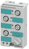 SIEMENS 3RK2200-0CQ20-0AA3 AS-i compact module K45, A/B slave, IP67, digital, 4x1 input, max. 200 mA, PNP