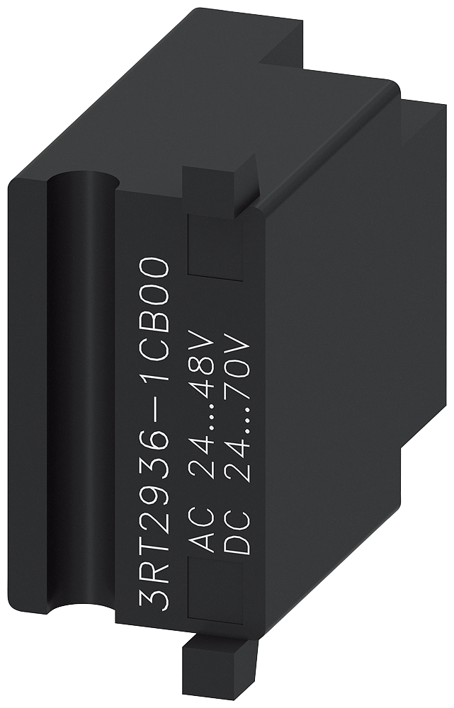 SIEMENS 3RT2936-1CB00 Surge suppressor, RC element, 24-48 V AC, 24-70 V DC