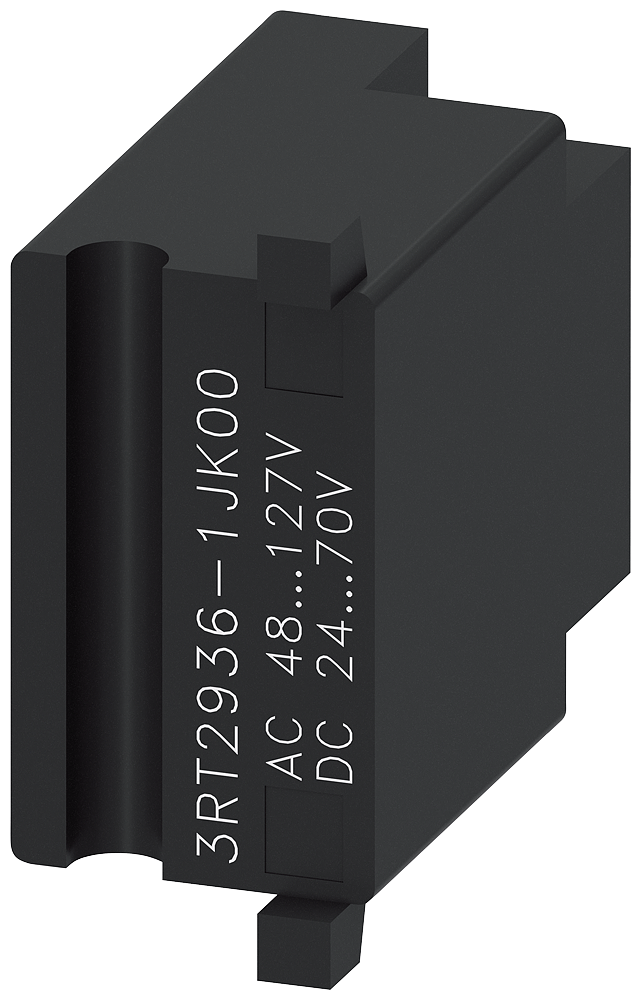 SIEMENS 3RT2936-1JK00 Surge suppressor, varistor with LED, 48-127 V AC, 24-70 V DC