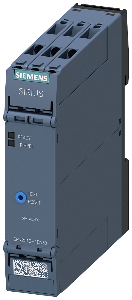 SIEMENS 3RN2012-1BA30 Thermistor motor protection relay, standard, screw terminal, 2 CO, 24 V AC/DC