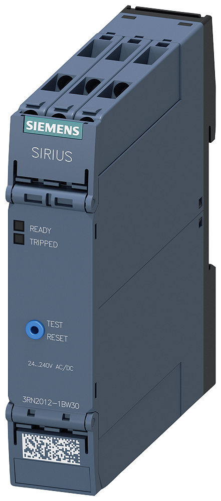 SIEMENS 3RN2012-1BW30 Thermistor motor protection relay, standard, screw terminal, 2 CO, 24-240 V AC/DC