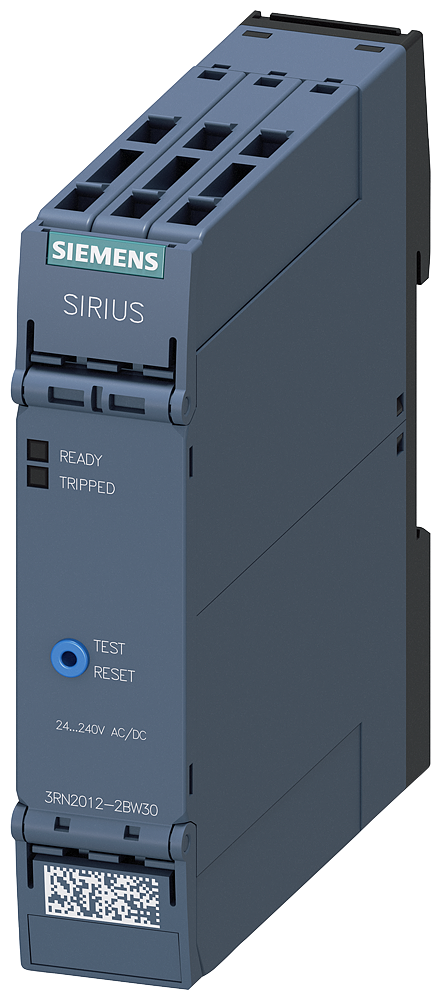 SIEMENS 3RN2012-2BW30 Thermistor motor protection relay, standard, spring-type terminal, 2 CO, 24-240 V AC/DC